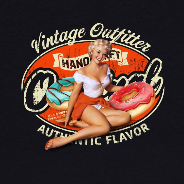 Donuts vintage design by Trazzo